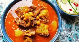 طرز تهیه آبگوشت یخنی نخود