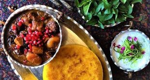 طرز تهیه خورش آلو شوشتری