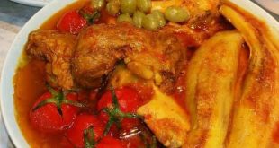 طرز تهیه خورش بادمجان با مرغ