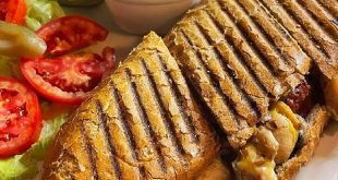 طرز تهیه پنینی گوشت و قارچ