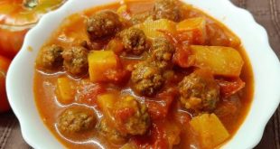 طرز تهیه تاس کباب با گوشت قلقلی