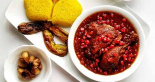 طرز تهیه خورش سیر انار